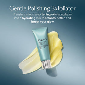 ELEMIS balm texture close-up showing creamy consistency for smooth application and hydration