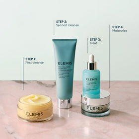 ELEMIS Earth Marine Water ingredient visual highlighting mineral hydration benefit