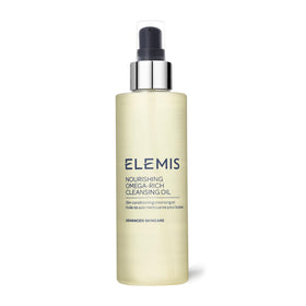 ELEMIS front bottle showing clean packaging and nourishing benefits