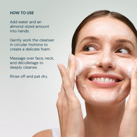 ELEMIS packaging and box flatlay conveying premium presentation and gift-ready benefit