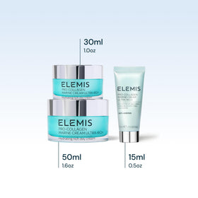ELEMIS packaging label detail showing product name and clarity for informed purchase