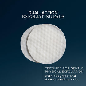 ELEMIS close-up of pad texture revealing gentle exfoliating surface for effective polishing