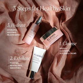 ELEMIS tube next to a coin showing 1.6 fl oz scale for accurate size expectation
