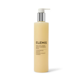 ELEMIS front packaging showing product and elegant branding, suggests premium care