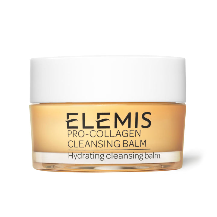 ELEMIS front jar view showing compact travel balm and clean packaging benefit