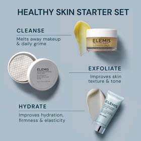ELEMIS Pro-Collagen Cleansing Balm open jar highlighting smooth balm texture