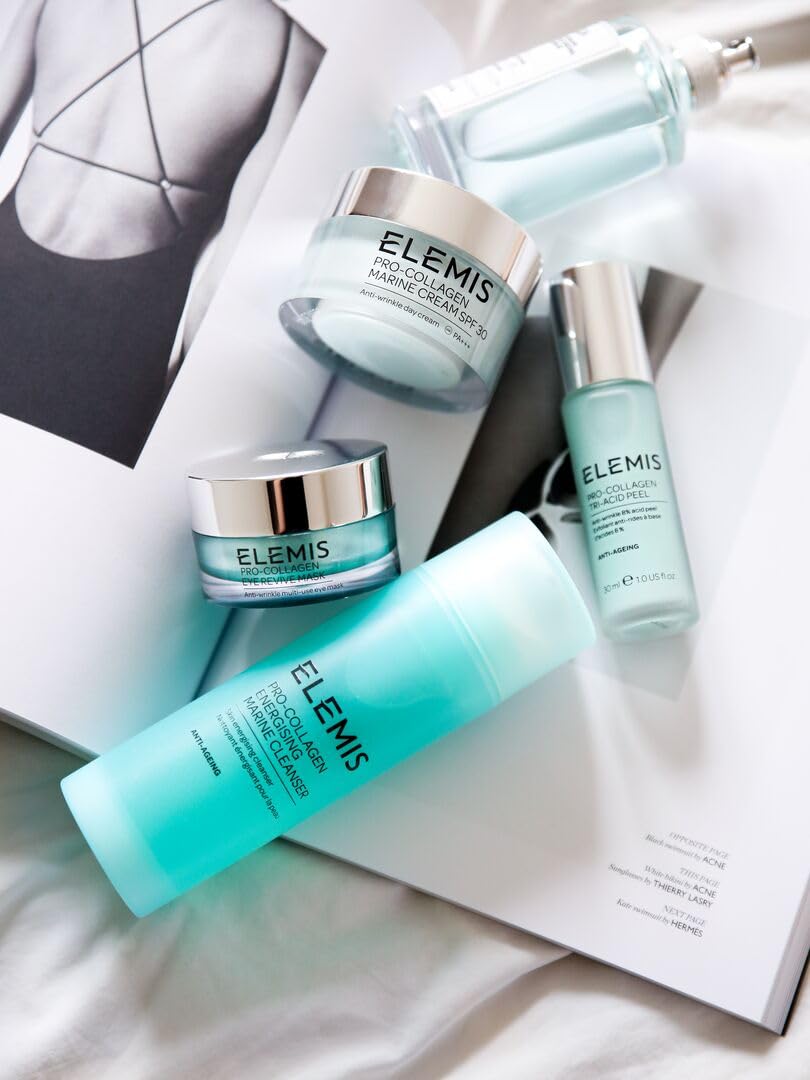ELEMIS tube held in hand to show 150ml size and convenient portability