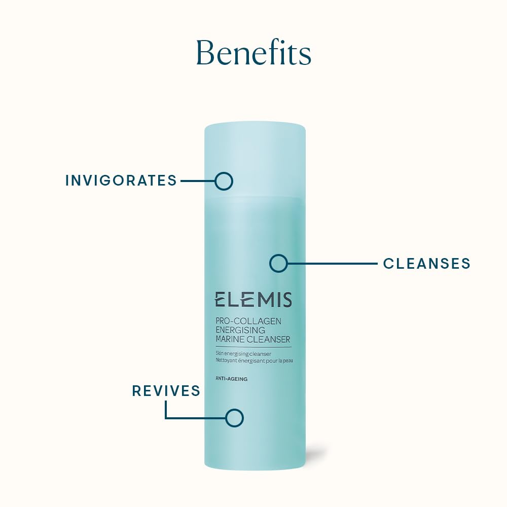 ELEMIS gel texture close-up illustrating smooth cleansing and hydration