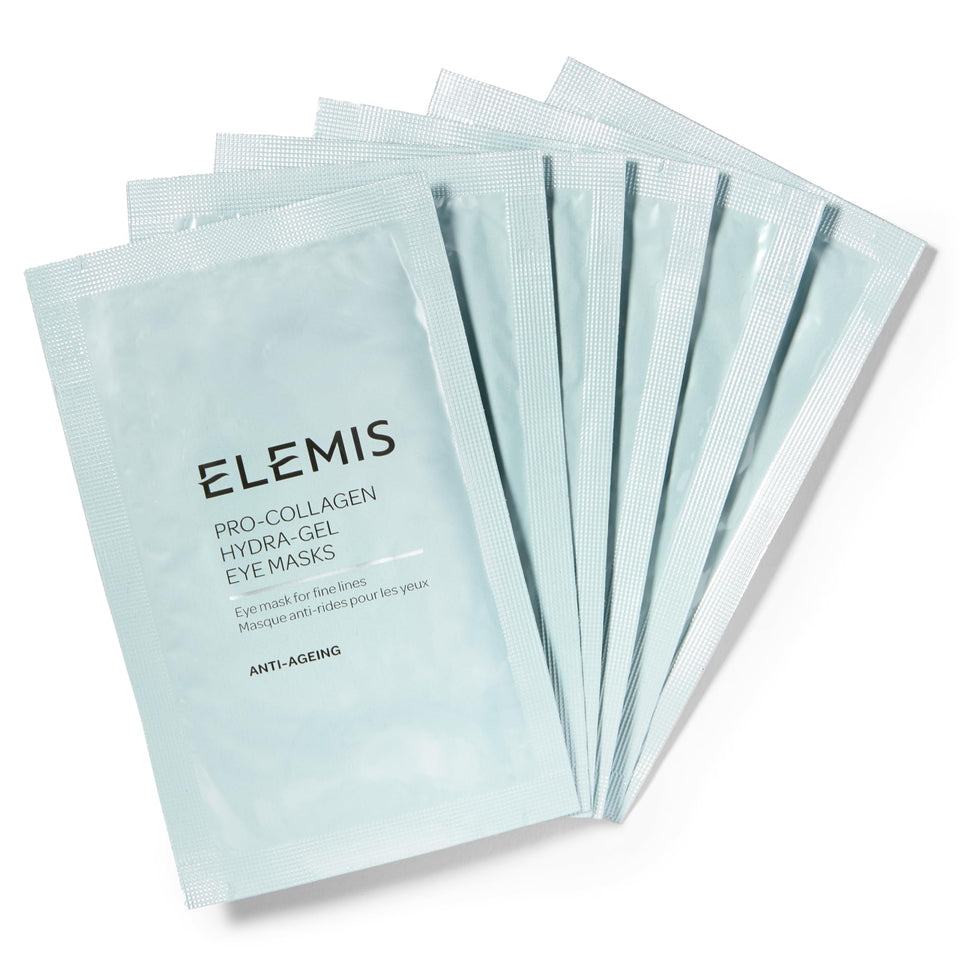 ELEMIS front packaging showing six-pack and benefits