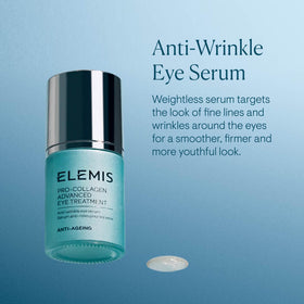 ELEMIS pipette dispensing lightweight serum for precise application and control