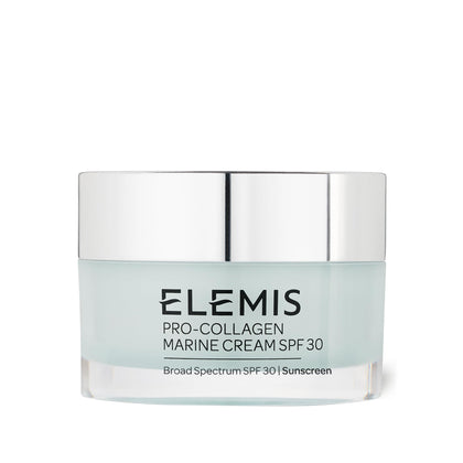 ELEMIS jar front packaging showing brand and elegant design benefits quick identification
