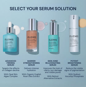 ELEMIS on bathroom vanity in lifestyle scene for everyday skincare ritual