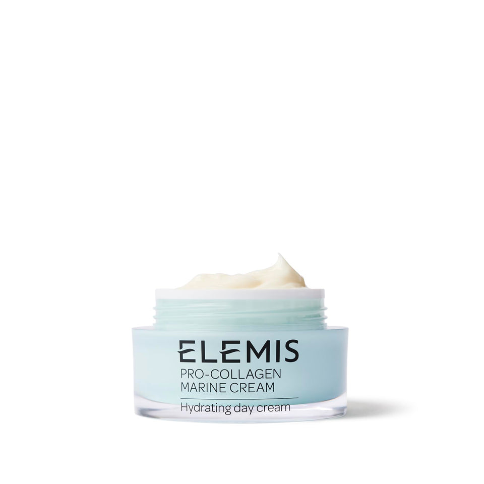 ELEMIS Pro-Collagen Marine Cream front jar showing premium packaging and instant recognition