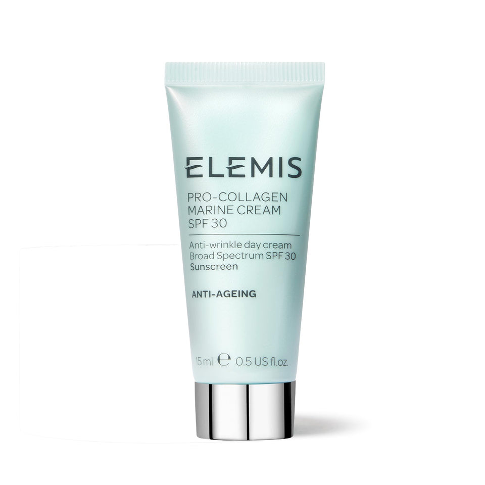 ELEMIS front packaging showing SPF 30 and firming benefit