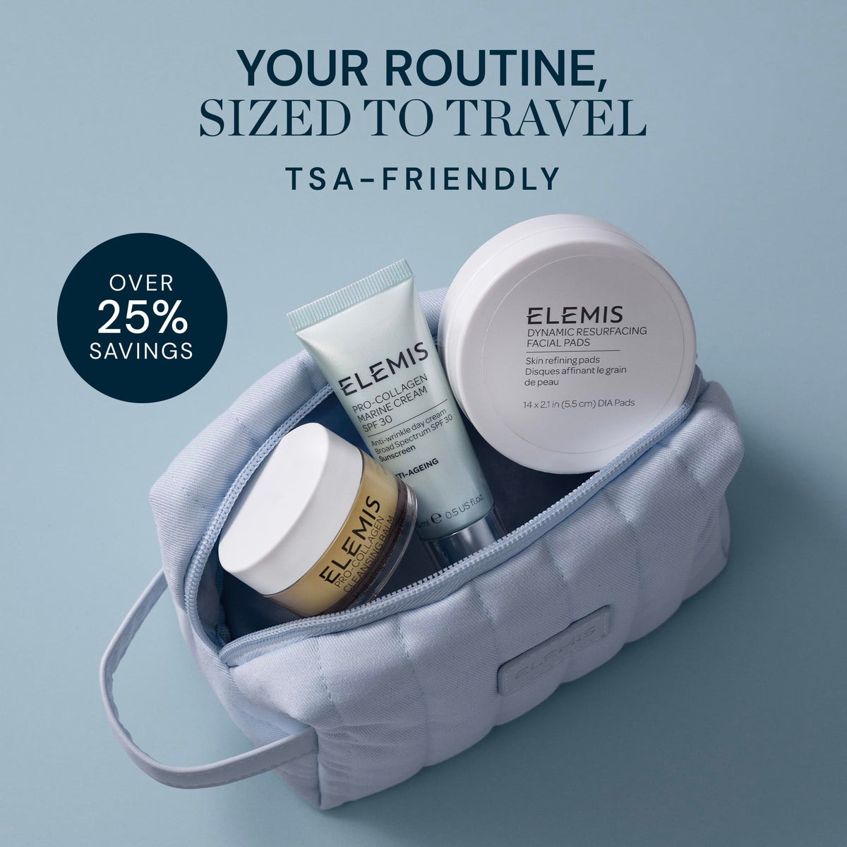 ELEMIS Pro-Collagen Marine Cream tube detail showing SPF 30 hydration benefit