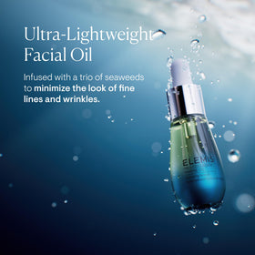 ELEMIS dropper dispensing oil demonstrating controlled application and reduced waste