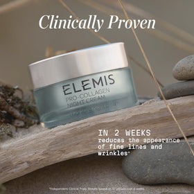 ELEMIS moisturizer being applied to neck for firmer, smoother skin appearance