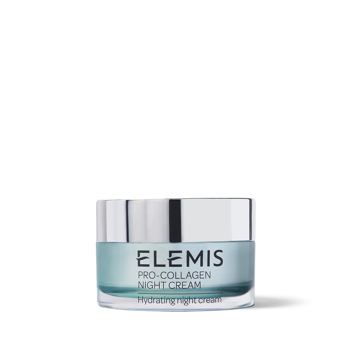 ELEMIS jar front view showing elegant packaging and luxurious night cream benefit