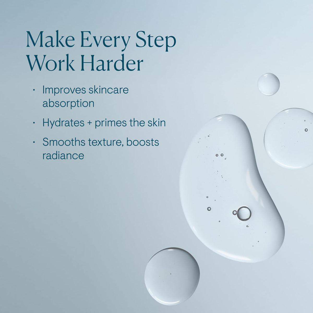 ELEMIS pump close-up dispensing essence for controlled, hygienic application