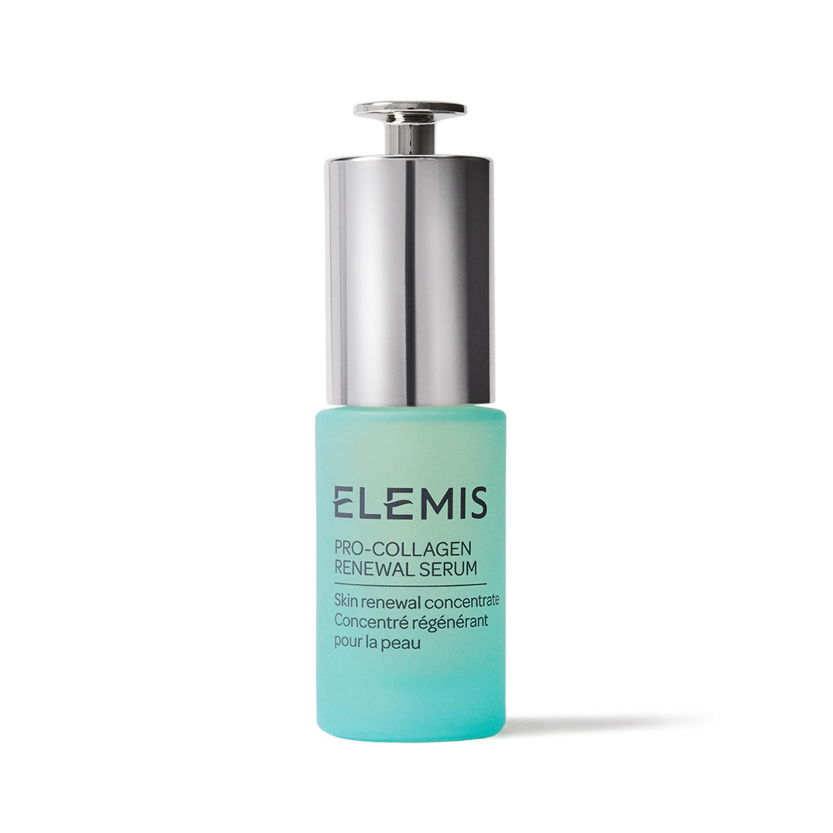 ELEMIS front packaging showing the 15ml bottle and branding benefit clarity