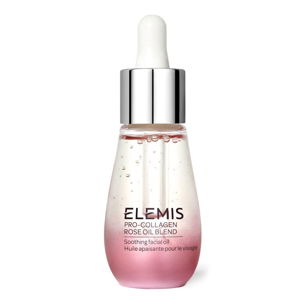 ELEMIS bottle front packaging showing luxury branding and size benefit