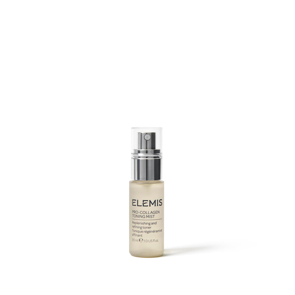 ELEMIS product front packaging showing bottle and branding for clear identification