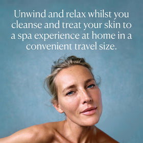 ELEMIS before and after makeup removal illustrating effective cleansing benefit