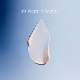 ELEMIS open jar revealing the gel-cream texture for fast absorption and smooth finish