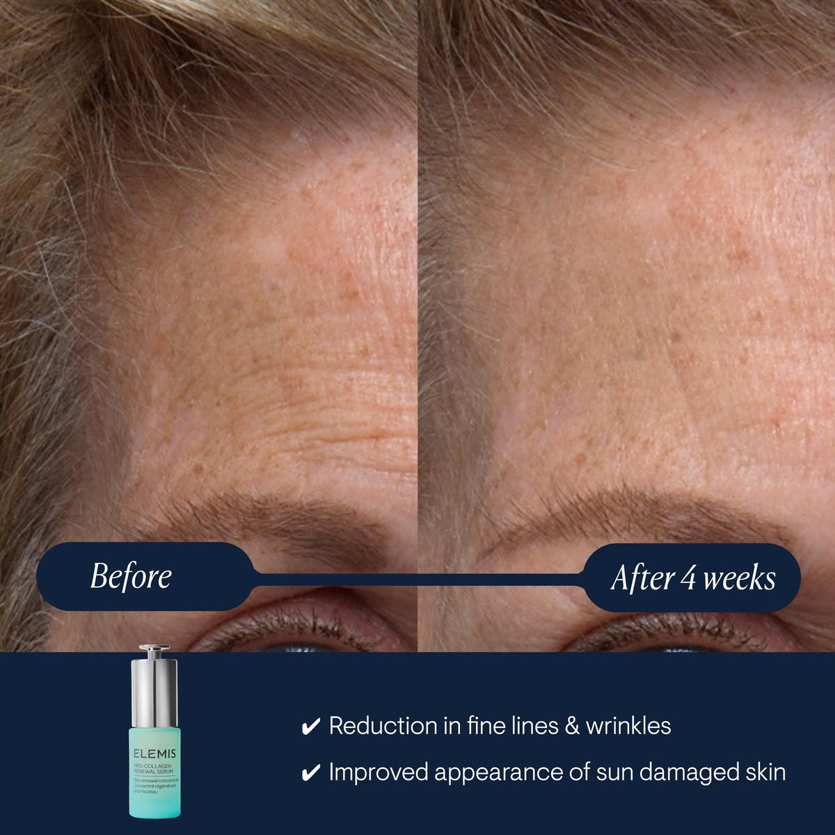 ELEMIS close-up of serum texture on dropper showing smooth lightweight feel
