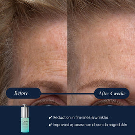 ELEMIS close-up of serum texture on dropper showing smooth lightweight feel