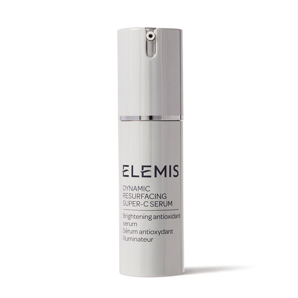 ELEMIS Super-C front packaging showing bottle and brand for clear identification and shelf appeal