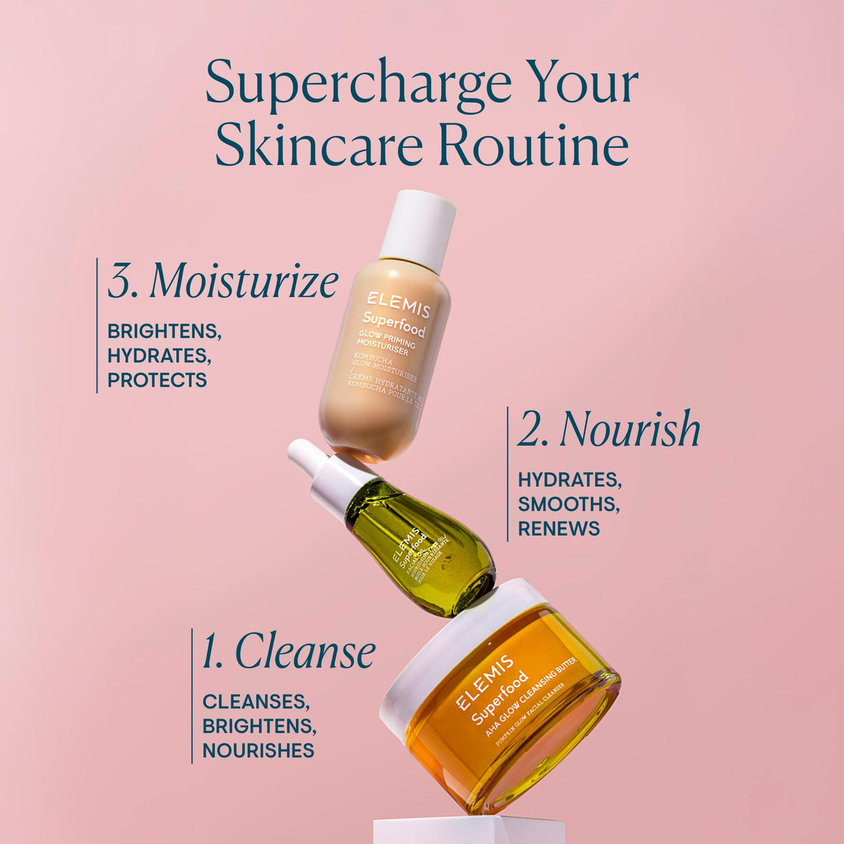 ELEMIS removing makeup demonstrating effective eye-safe removal