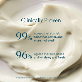 ELEMIS cream on hand demonstrating smooth application and hydration
