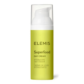 ELEMIS front packaging showing the 50 mL day cream and branding benefits