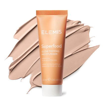 ELEMIS front packaging showing travel-size convenient primer
