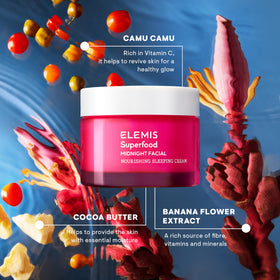 ELEMIS banana flower ingredient close-up representing soothing skin refresh benefit