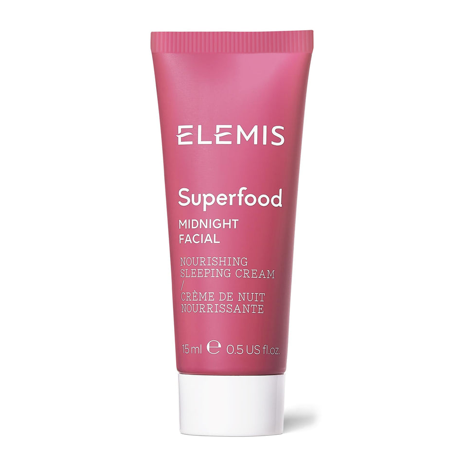 ELEMIS jar front view showing brand and travel-sized cream benefit hydration