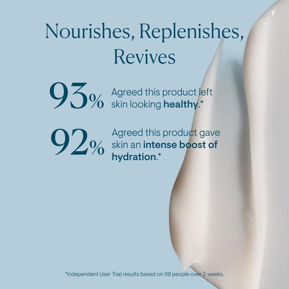 ELEMIS droplet on fingertip dispensed from jar demonstrating lightweight application benefit