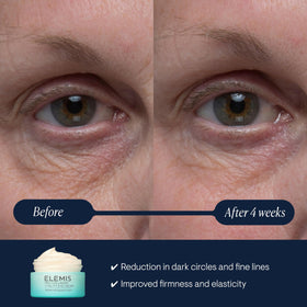 ELEMIS cream texture closeup highlighting lightweight smoothing benefit