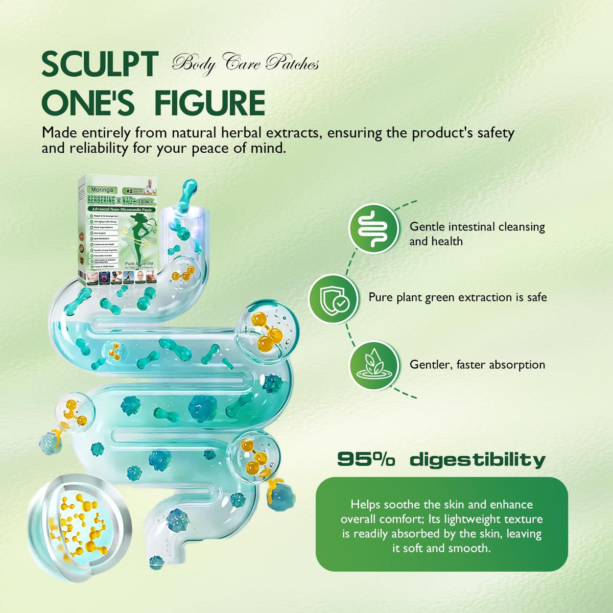 elesysy microdart edge detail highlighting design for steady topical delivery