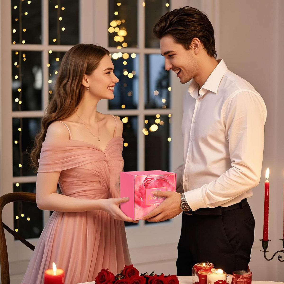 Eletorot greeting card inside box displaying heartfelt presentation appeal