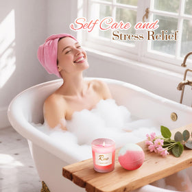 Eletorot rose soy candle close-up showing clean burn and subtle fragrance