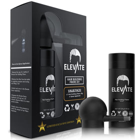 Elevate front packaging showing kit and neat presentation benefit quick identification