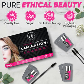 Elevate the Beauty angled lash and brow brush detail for accurate shaping