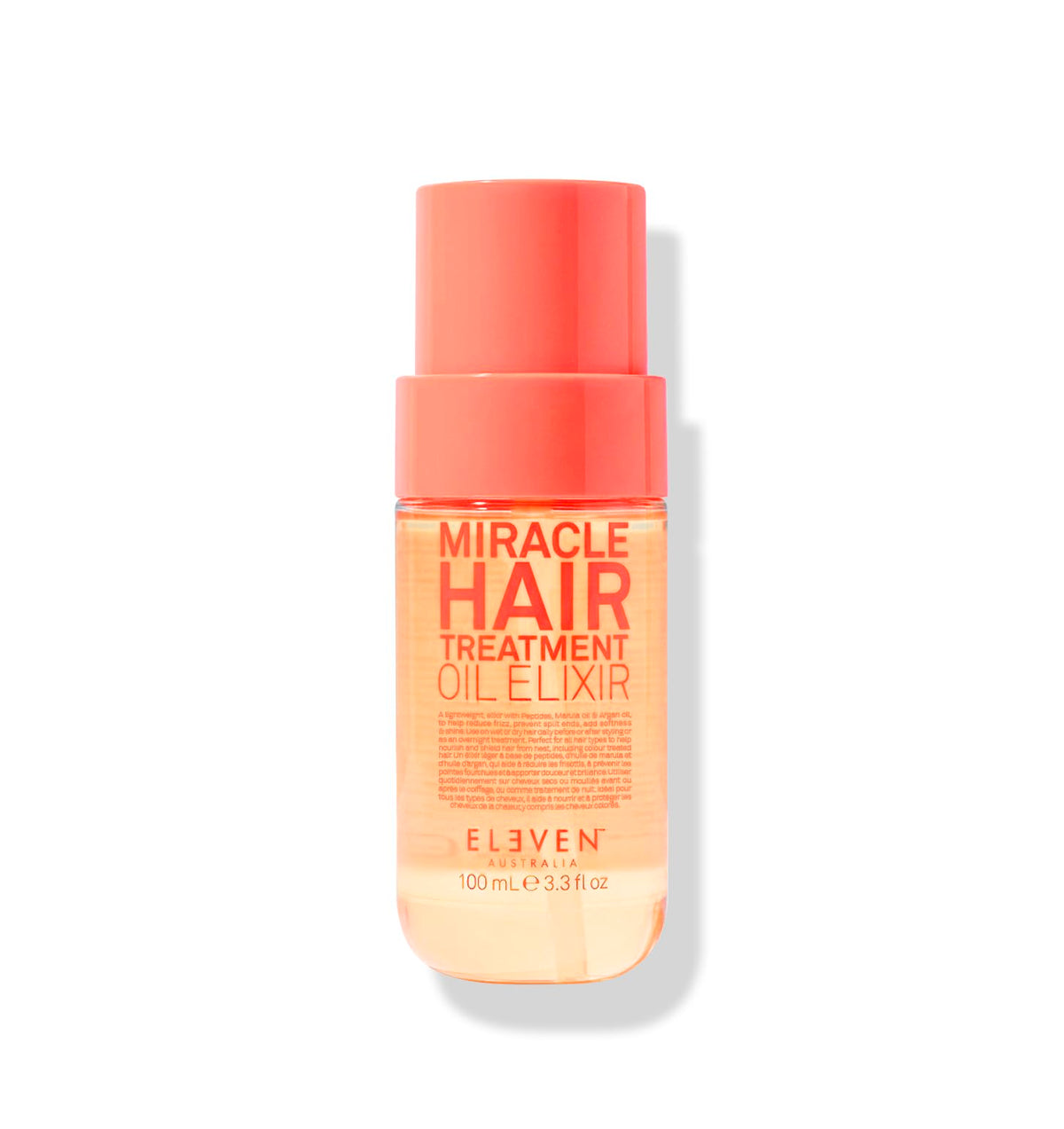 ELEVEN AUSTRALIA bottle front showing label and sleek packaging benefit: clear branding