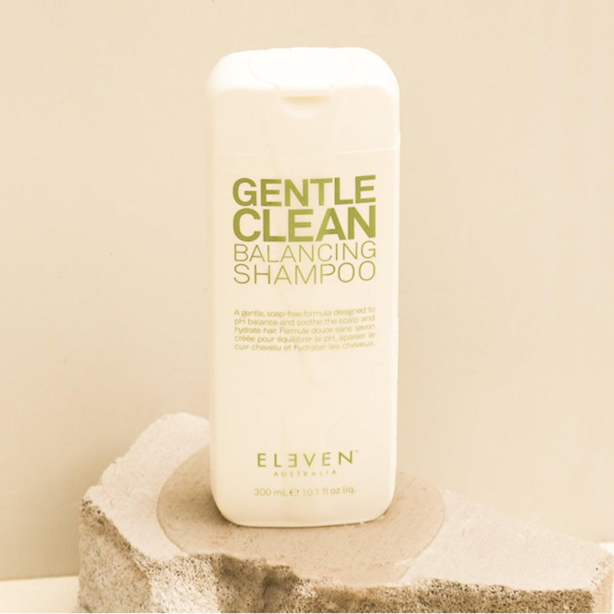 ELEVEN AUSTRALIA label close-up highlighting sulfate-free benefit