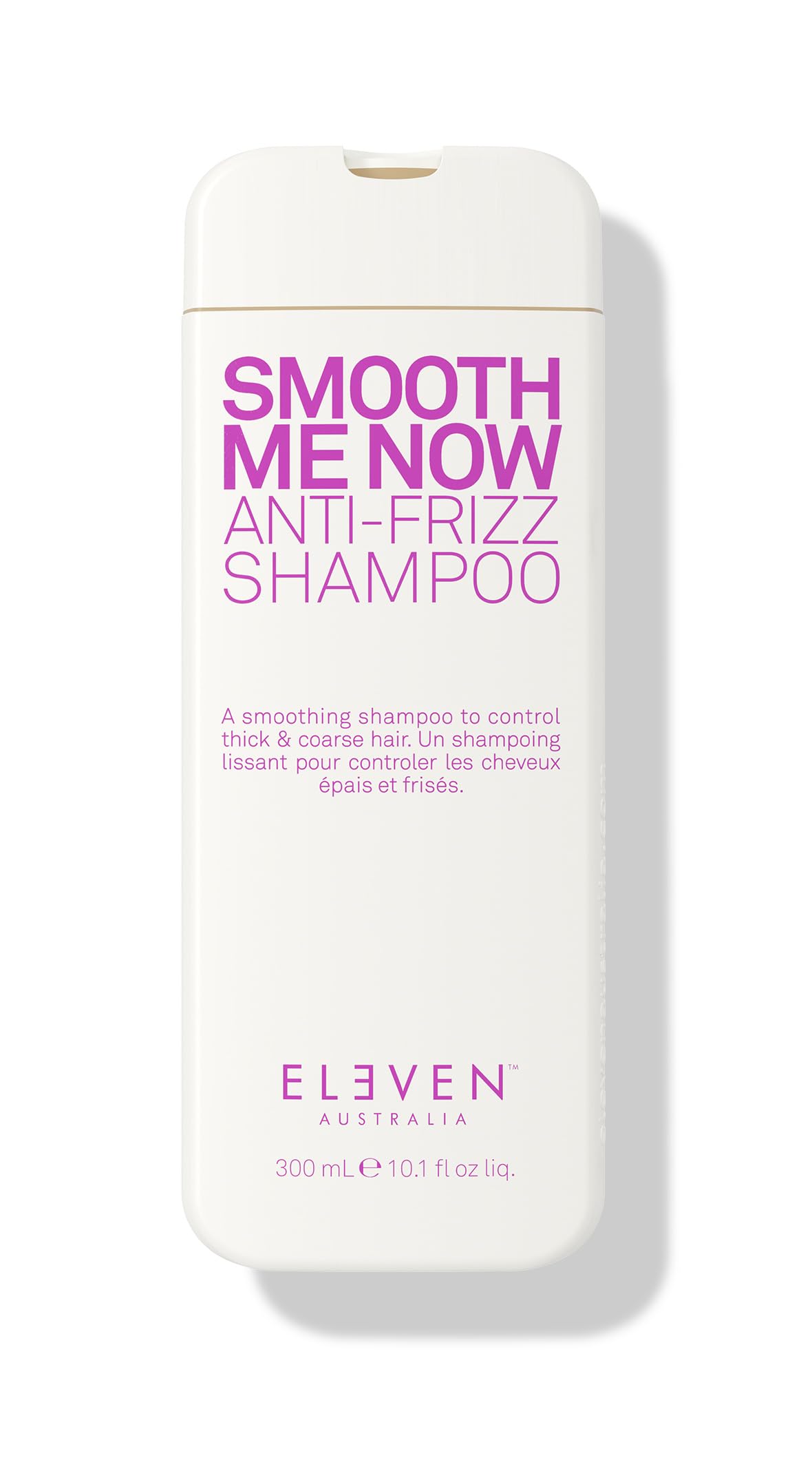 ELEVEN AUSTRALIA front packaging showing Smooth Me Now bottle and benefits