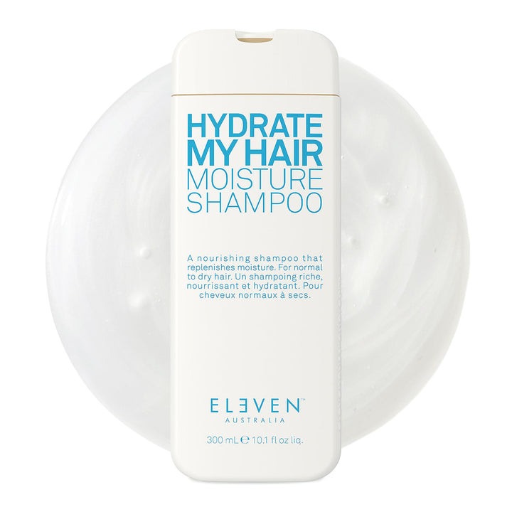 ELEVEN AUSTRALIA front packaging showing nourishing shampoo for moisturized hair