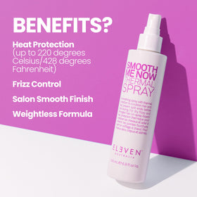 ELEVEN AUSTRALIA in-use blow-drying scene delivering smoother styling results