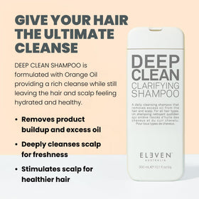 ELEVEN AUSTRALIA close-up of orange oil and lavender cleansing benefits